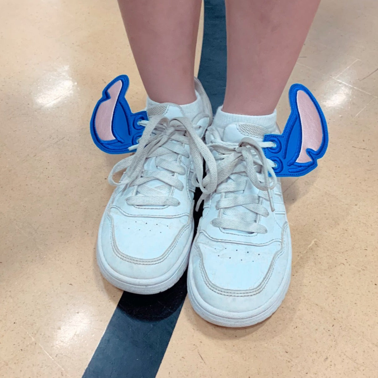 BLUE ALIEN Shoe Wings
