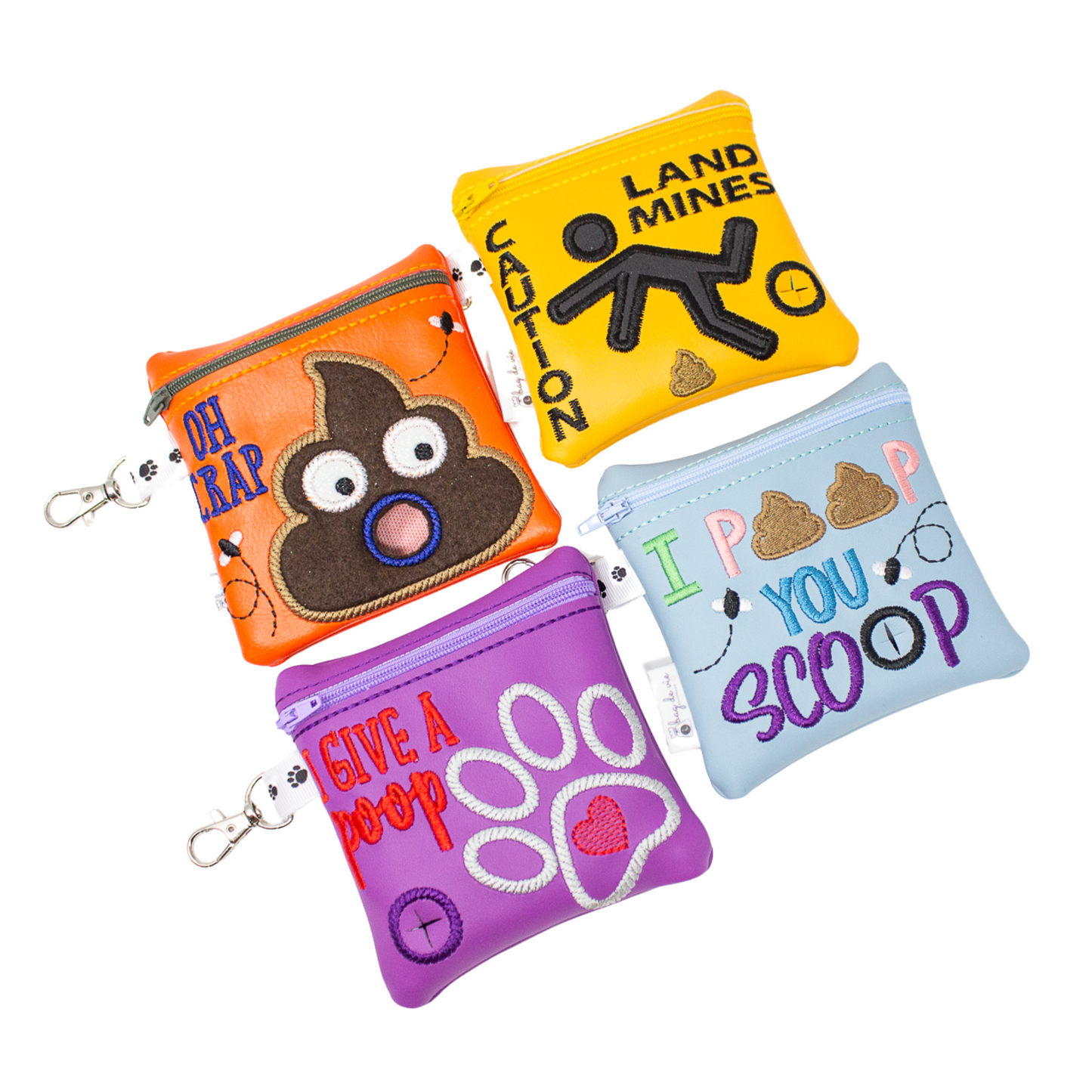 I POOP YOU SCOOP Dog Poop Bag Holder