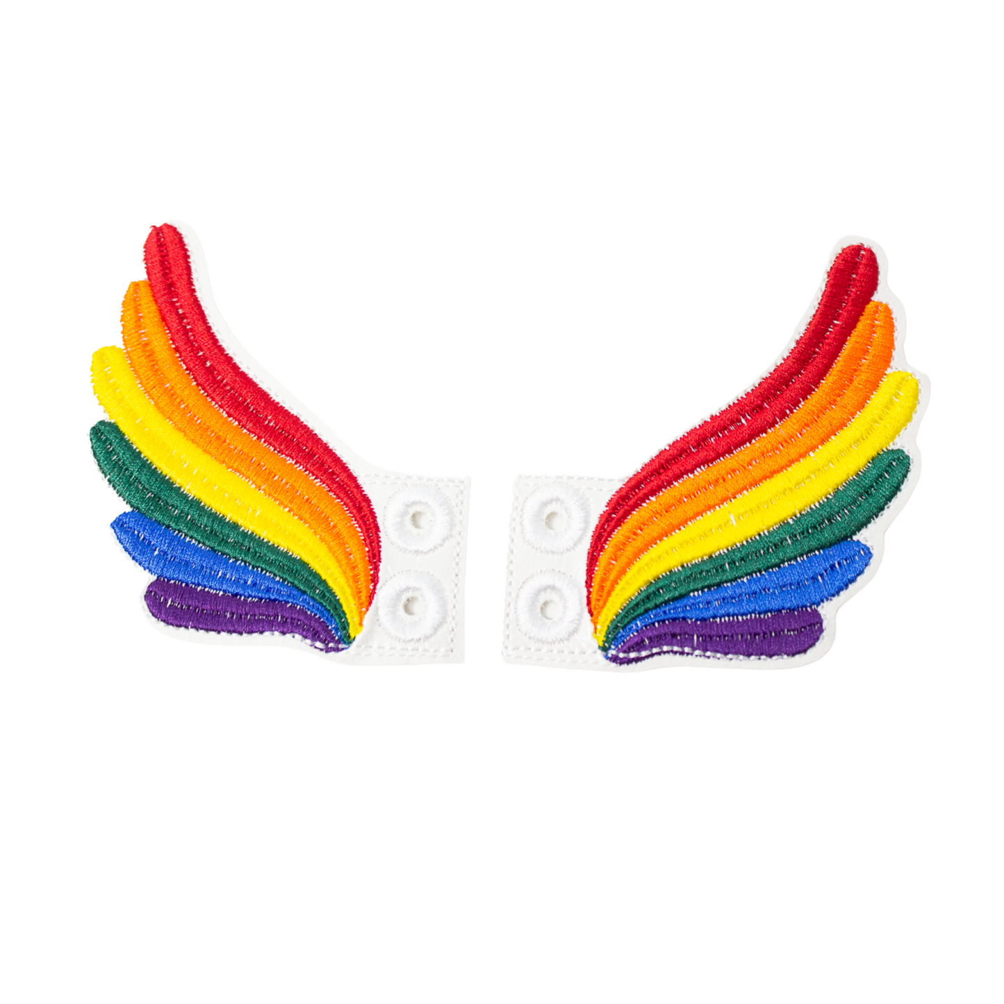RAINBOW Shoe Wings