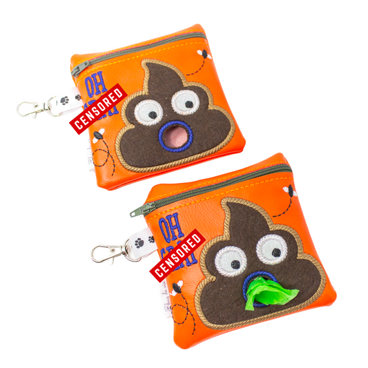 OH CR*P Dog Poop Bag Holder