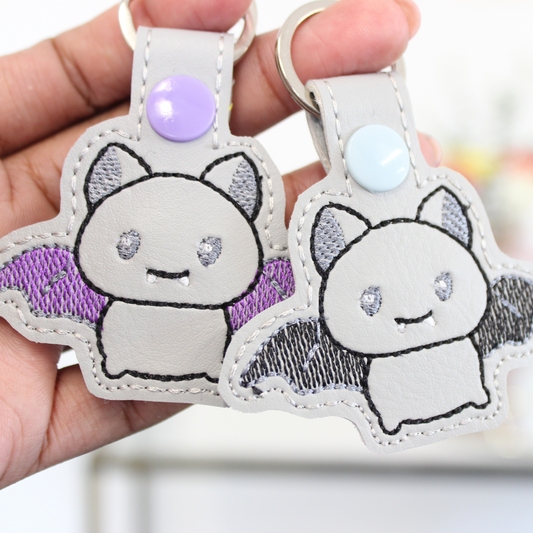 Cute Bats Keyring / Bag Tag Charm