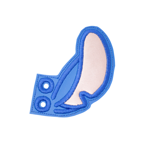 BLUE ALIEN Shoe Wings