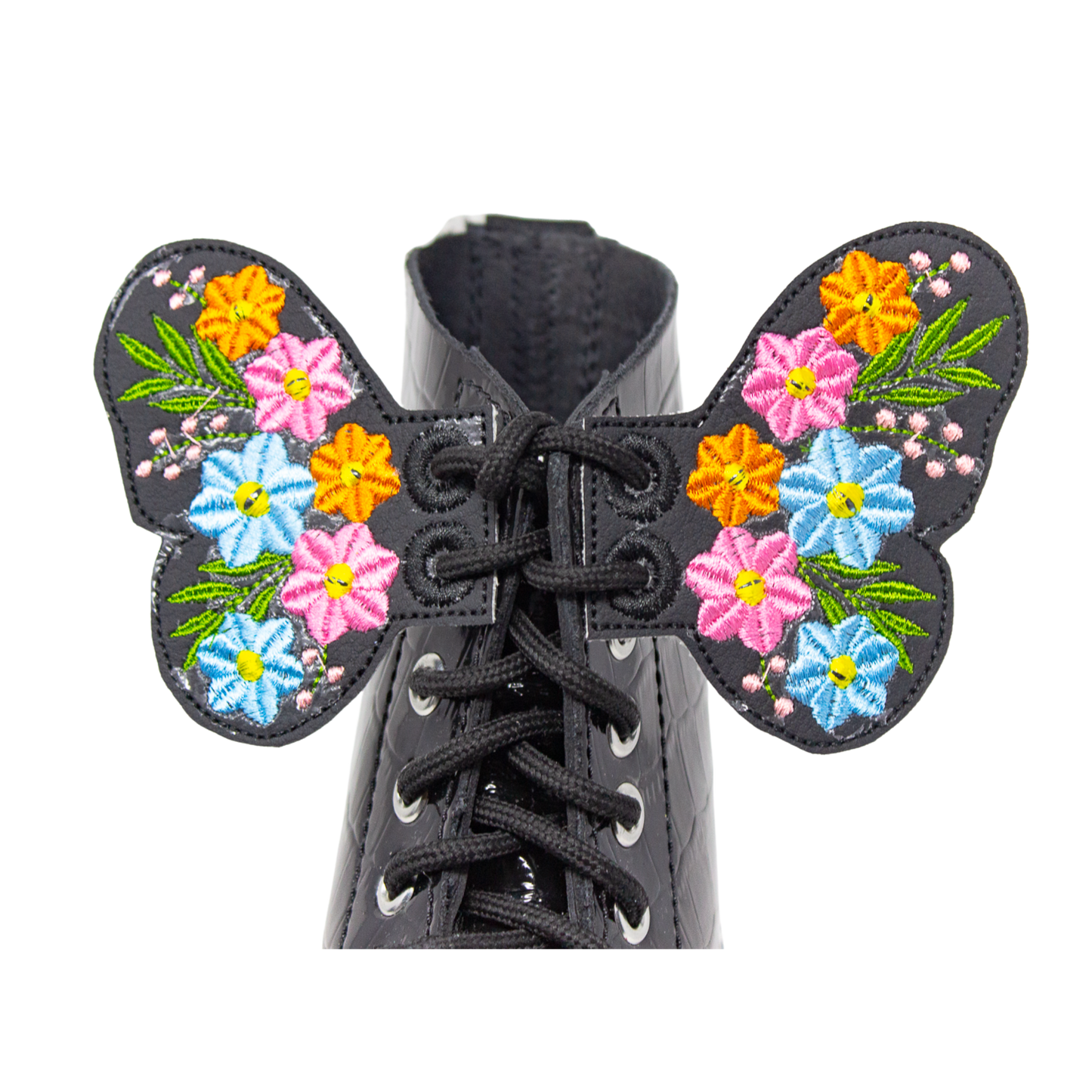 FLORAL BUTTERFLY Shoe Wings