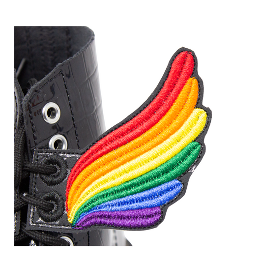 RAINBOW Shoe Wings