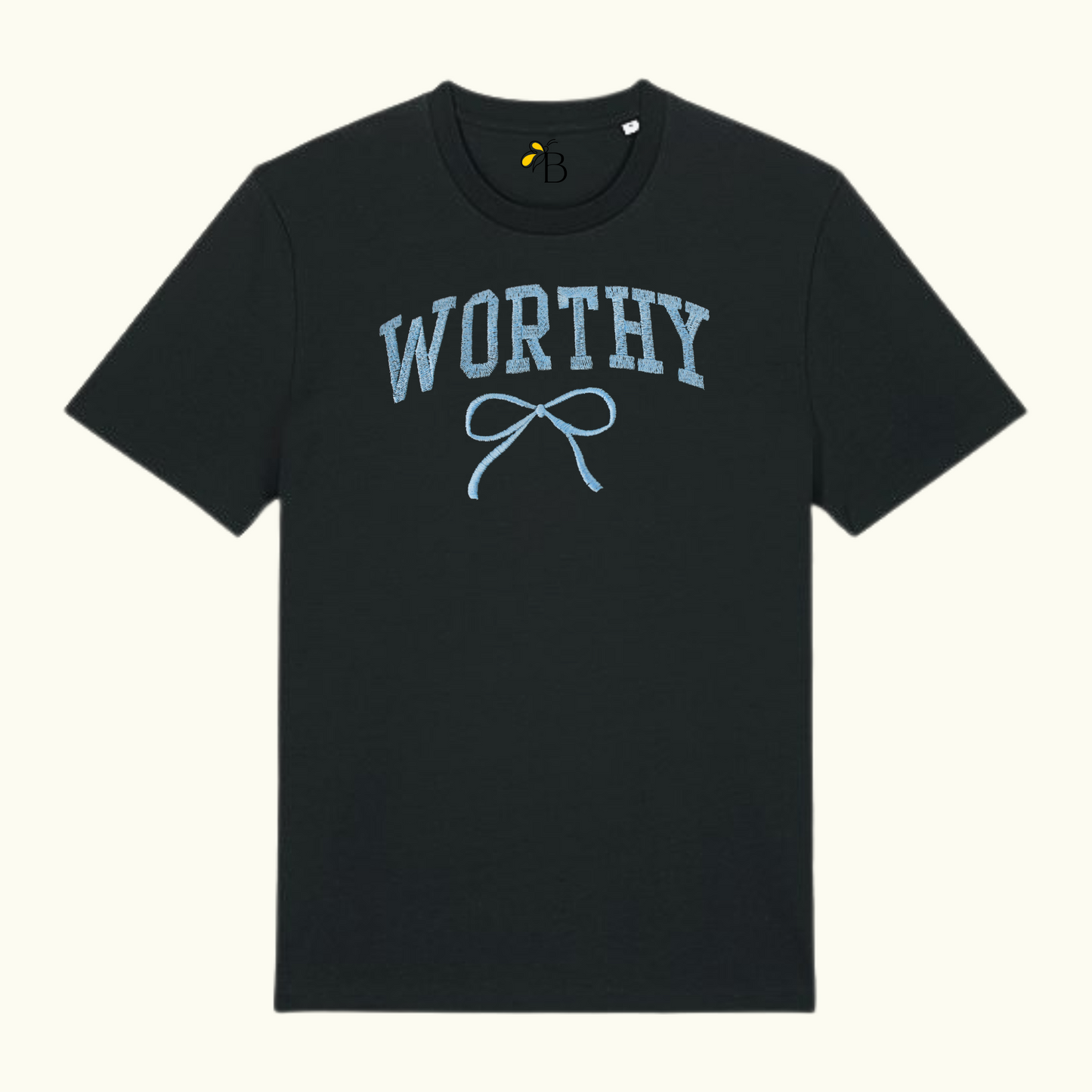 WORTHY WITH BOW T-SHIRT