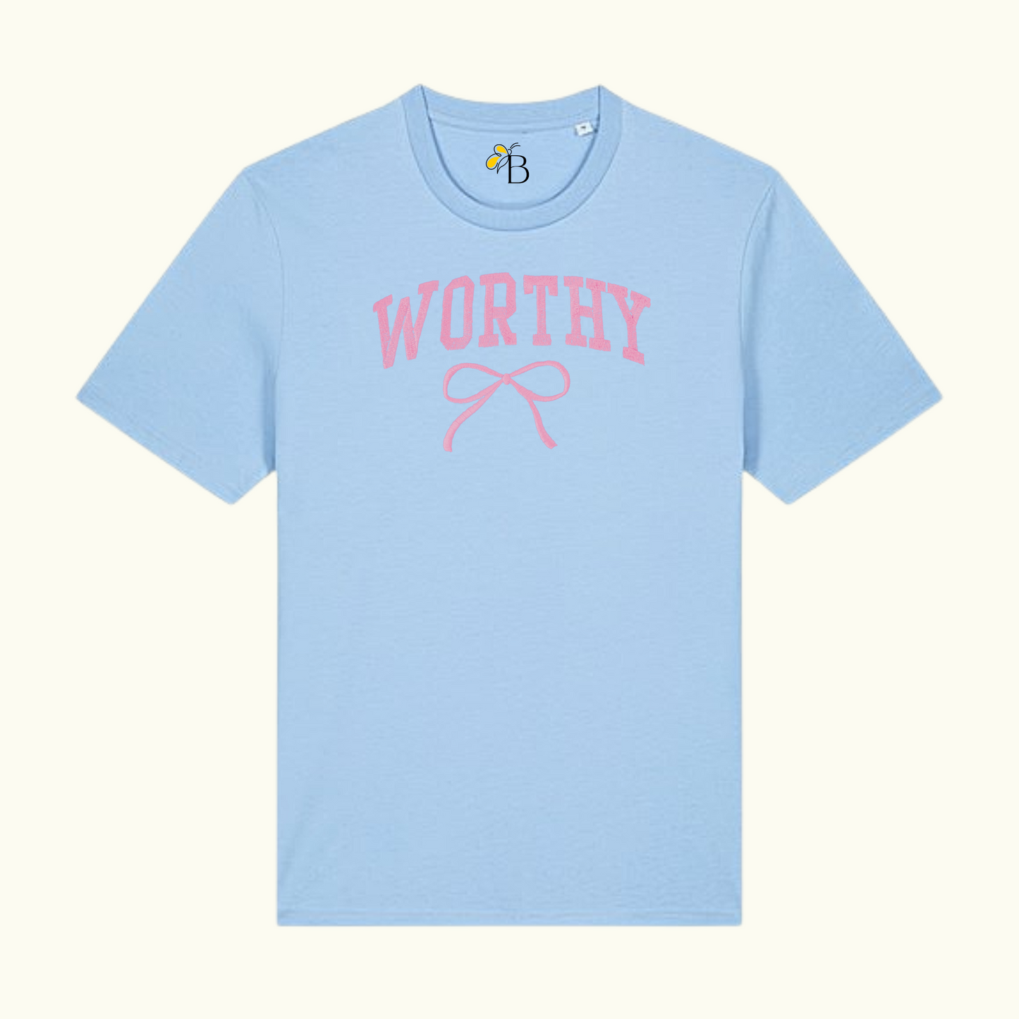 WORTHY WITH BOW T-SHIRT