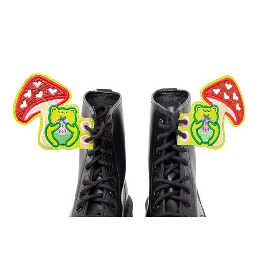 FROG & MUSHROOM Shoe Wings