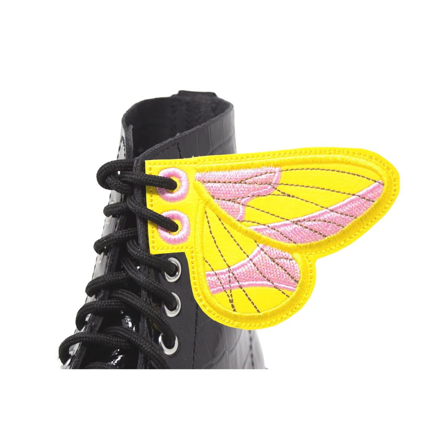 Pink ROSY MAPLE MOTH Shoe Wings