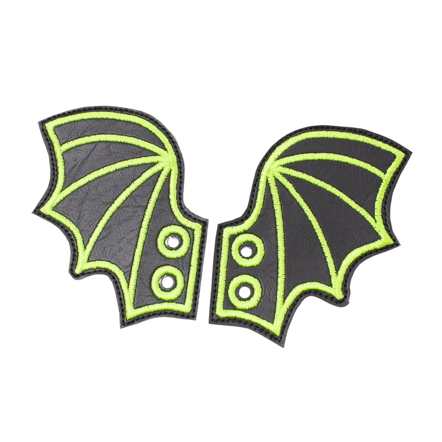 BLACK EDITION Bat Shoe Wings