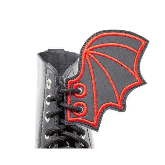BLACK EDITION Bat Shoe Wings