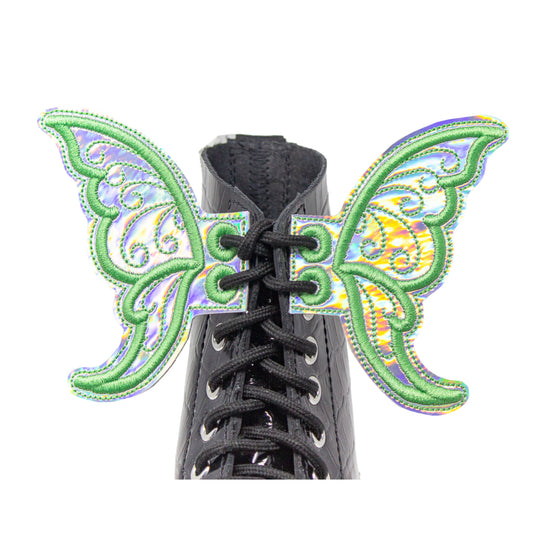 Holographic FAIRY Shoe Wings