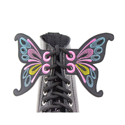 PURPLE Butterfly Shoe Wings