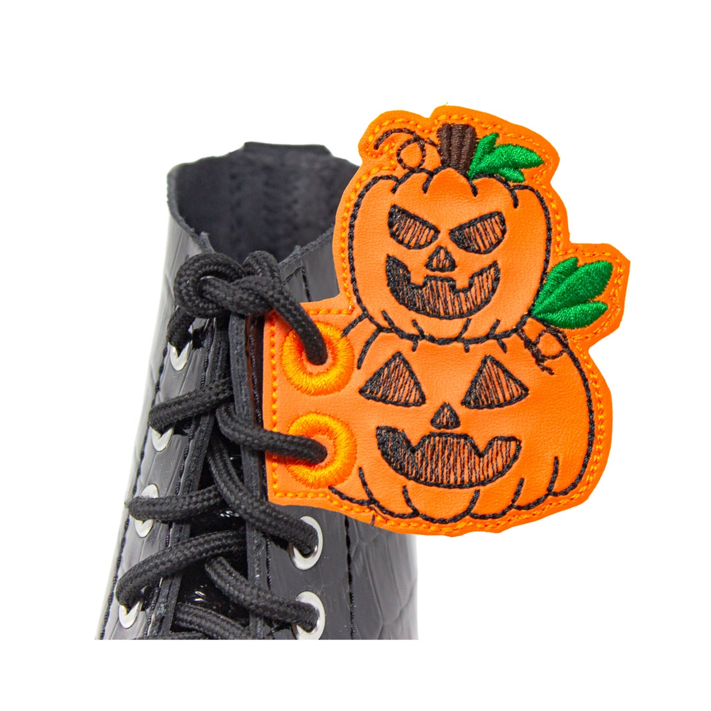 HALLOWEEN PUMPKIN SKULL Shoe Wings