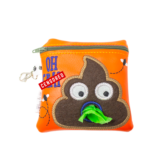 OH CR*P Dog Poop Bag Holder