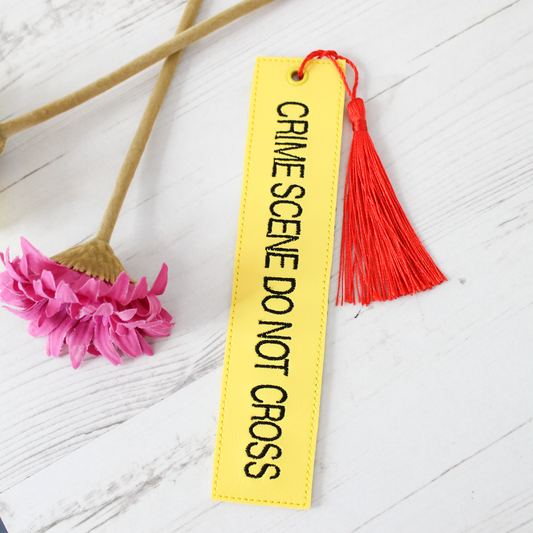 CRIME SCENE DO NOT CROSS BOOKMARK