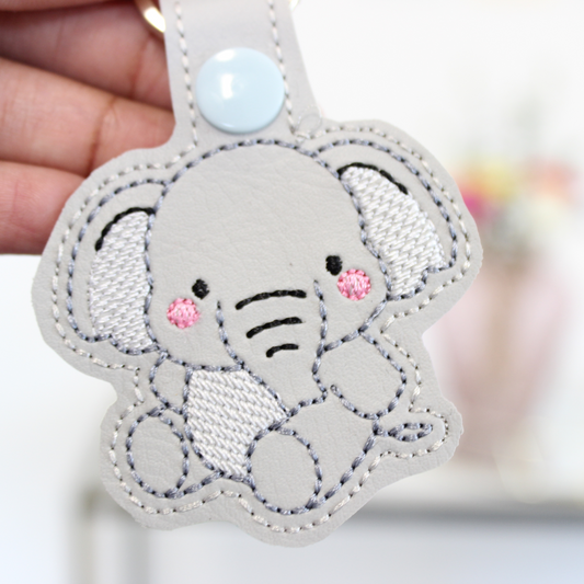 Cute Elephant Keyring / Bag Tag Charm