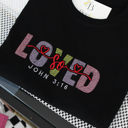 SO LOVED SKETCH T-SHIRT