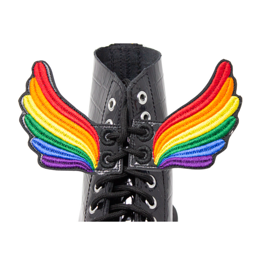 RAINBOW Shoe Wings