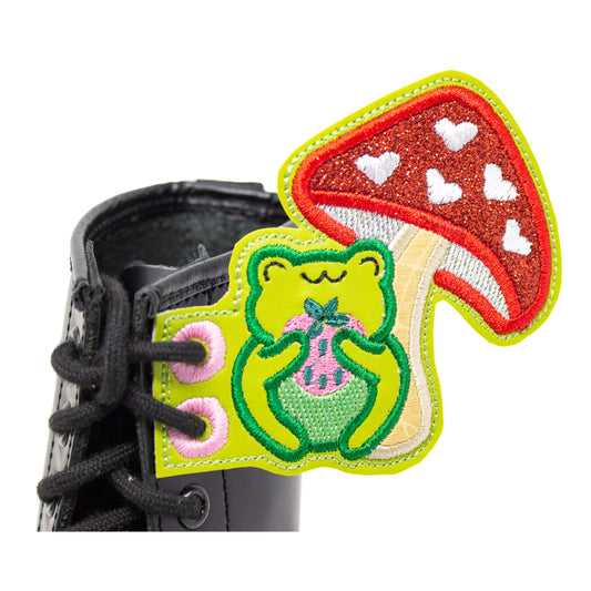 FROG & MUSHROOM Shoe Wings