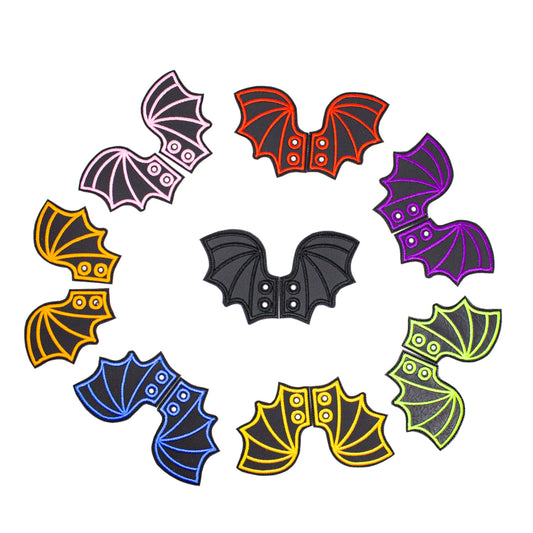 BLACK EDITION Bat Shoe Wings